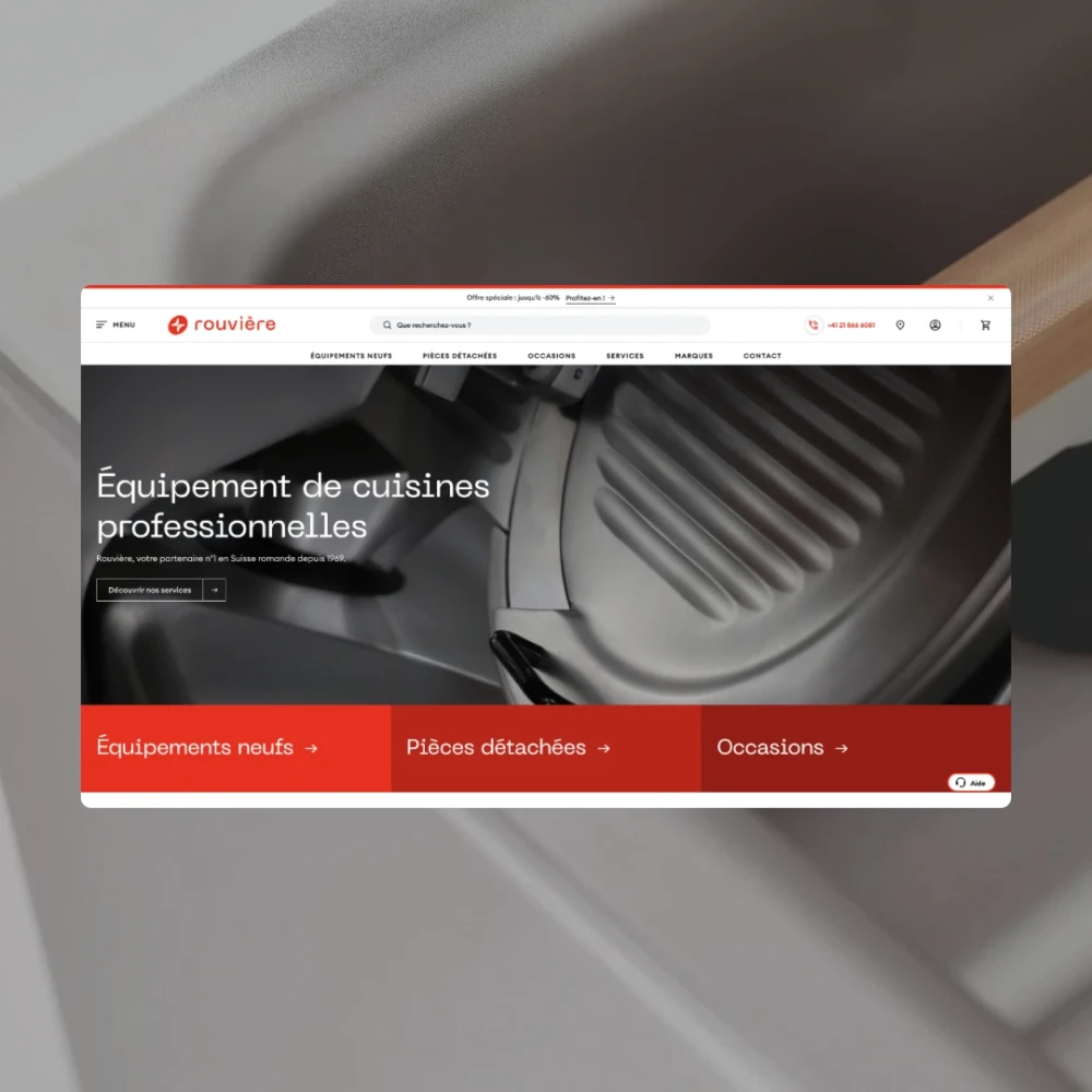 Rouvière Équipement de cuisines professionnelles
